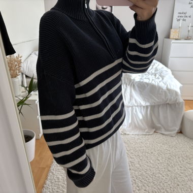 Maglione rigato