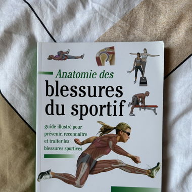 Livre - Anatomie des blessures d’un sportif 