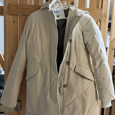 Winterjacke beige 