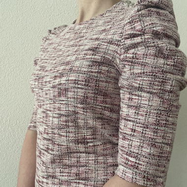 Morgan textured top