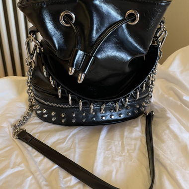 Beutel Tasche Schwarz
