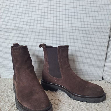 Bottines daim