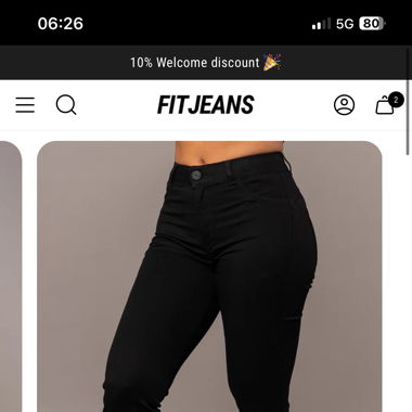 Fit Jeans mai indossati (prezzo base 109.-)