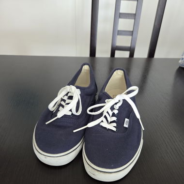 Dunkelblaue Vans OldSkool Unisex Gr. 41