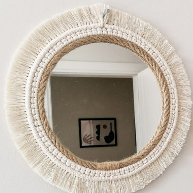 Macrame Mirror