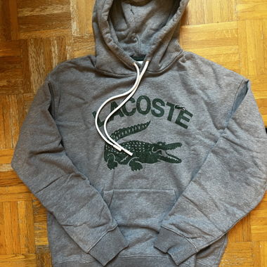 Felpa Lacoste grigia