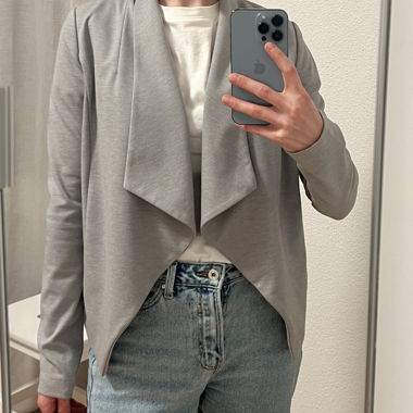 Blazer grigio chiaro