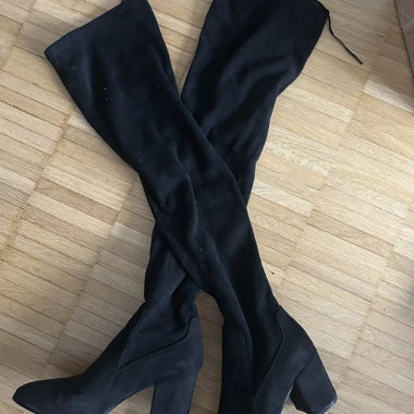 Stivali Overknee neri
