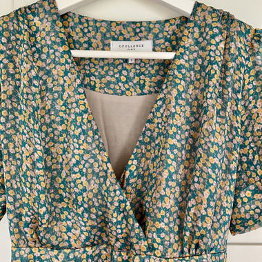 Robe longue fleurie Opullence