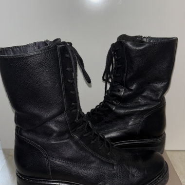 Black Military Style Boots