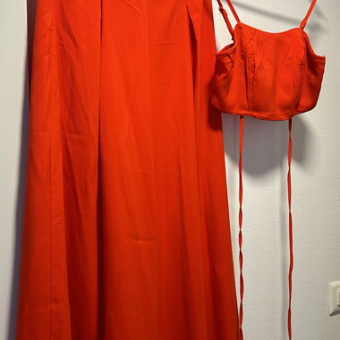 Roter Zweiteiler