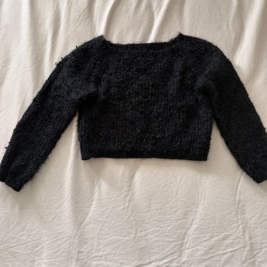 Black Knit Sweater