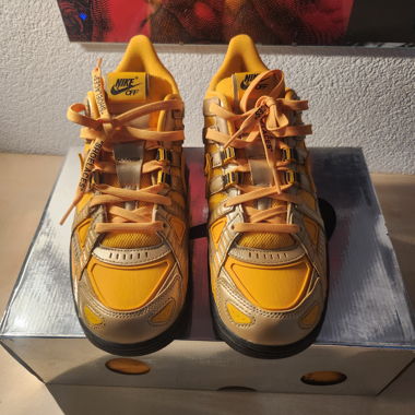 Nike Air Dunk Rubber Off-White University Gold