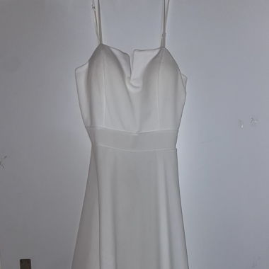 Sommerkleid mit V Ausschnitt 