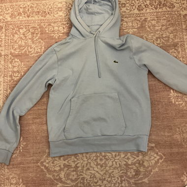 Felpa Lacoste azzurro chiaro