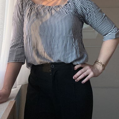 Gestreifte Bluse