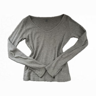 Graues longsleeve von Brandy Melville