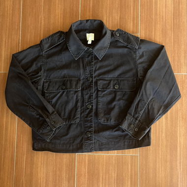 Schwarze Jacke mit Taschen