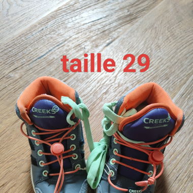 Chaussures creeks taille 29