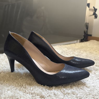 Dark Blue Heels