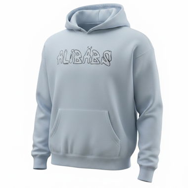 Hellblauer Trackie mit Print