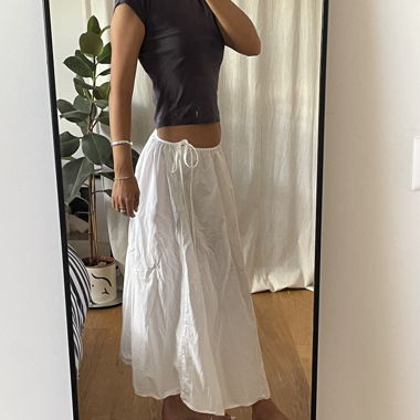 Gonna lunga H&M bianca