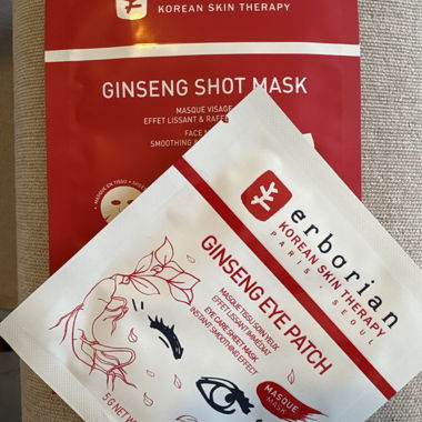 Erborian Ginseng Shot Maske und Augenpflaster