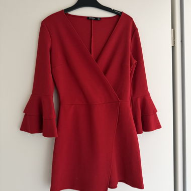 Red Bershka S short set/dress