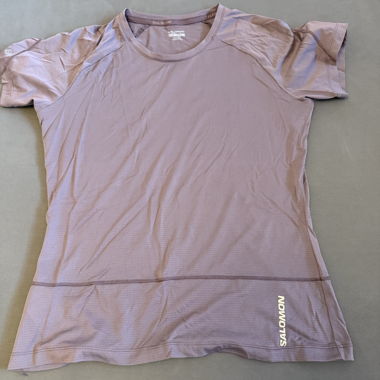 T-shirt de sport Salomon mauve taille S