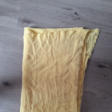 Kaschmir Schal (hellgelb)