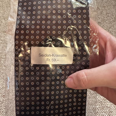 Seidenkravatte