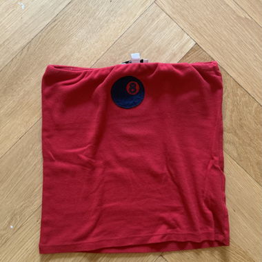 Top bandeau rouge de Subdued