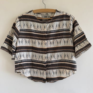 ASOS Patterned Short-Sleeve Shirt