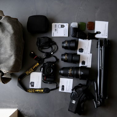 Kit Nikon D750 avec objectif