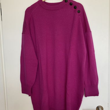 Long wool sweater by Sézane