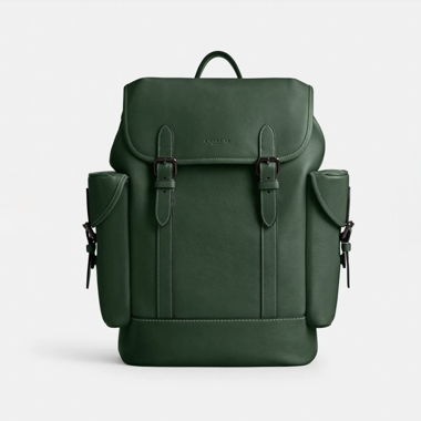 Coach Hitch Leder-Rucksack
