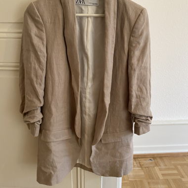 Zara Leinen-Blazer
