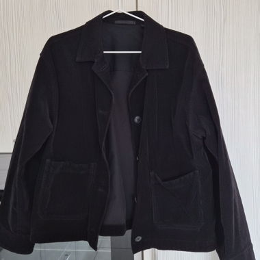 Black Uniqlo corduroy jacket, size M