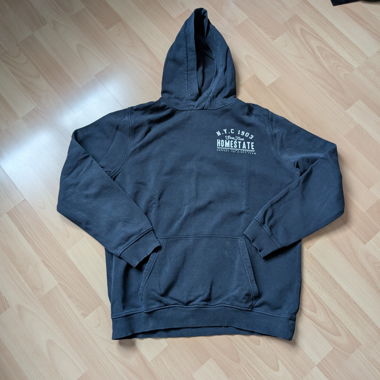 Sweat à capuche bleu foncé