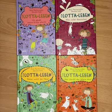 Lotta-Leben Books, 4-Piece Set