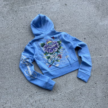 Hoodie Ed Hardy avec imprimé, taille S