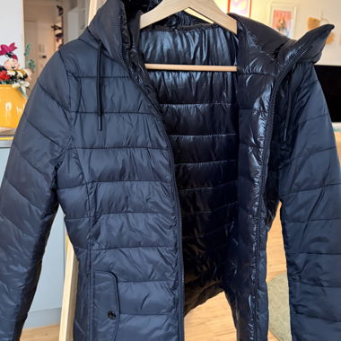 Zara reversible black jacket