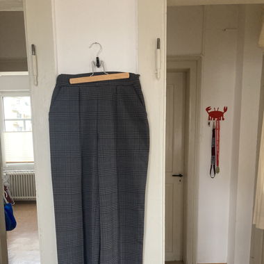 H&M - grey wide leg pants