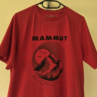 T-shirt Mammut Aconcagua rouge M