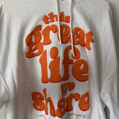 Hoodie with design