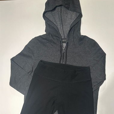 Ensemble sweat-shirt et legging 3/4