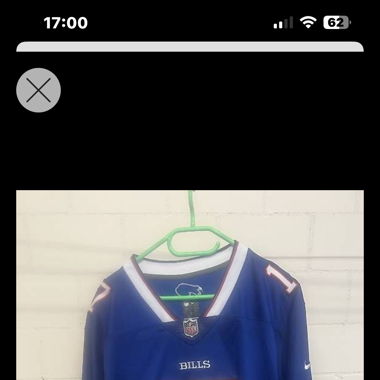 NFL Buffalo Bills Allen Jersey