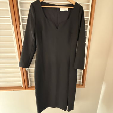 Black Dress with 3/4 Sleeves