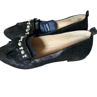 NEU Caprice Leder Ballerinas Schwarz mit Perlen