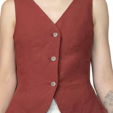 weinrote H&M Weste